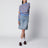 Maglia polo Collegiate Stripe Dalf Blue