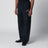 Pinstripe jogging trousers with logo embroidery