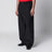 Schwarze Baumwollhose