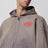 Graphite zip-up jacket with vintage effect