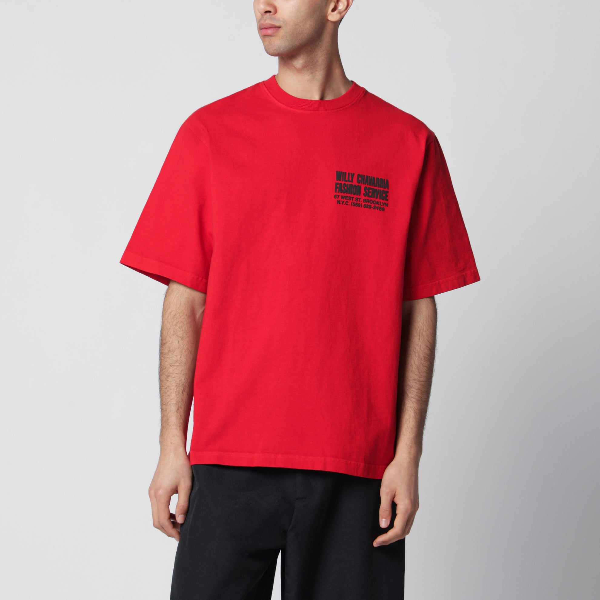 T-shirt rouge Fashion Service