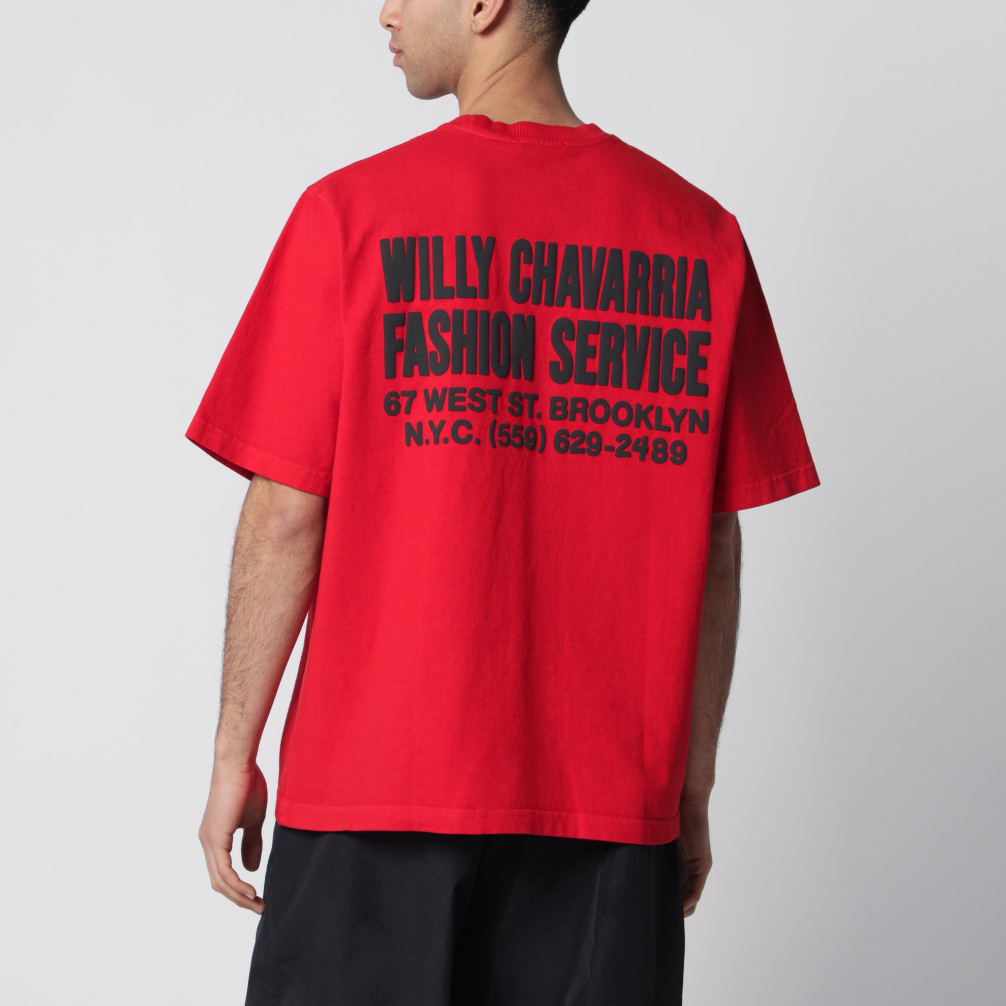 T-shirt rouge Fashion Service