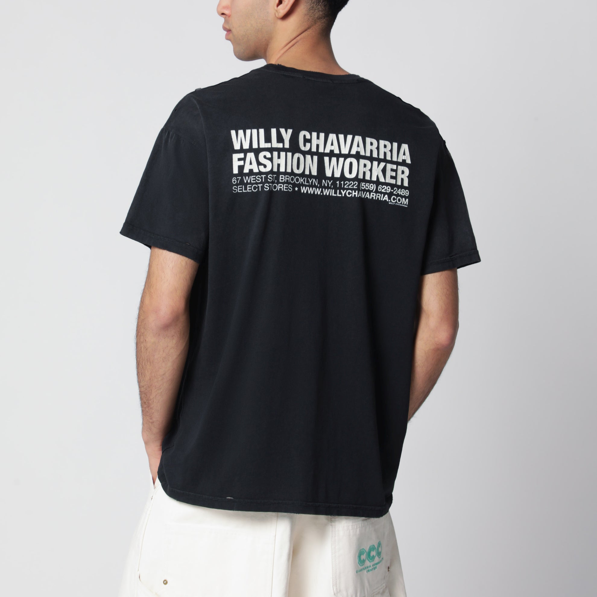 Black Fashion Worker T-shirt