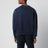 Felpa blu navy effetto vintage con stampa logo