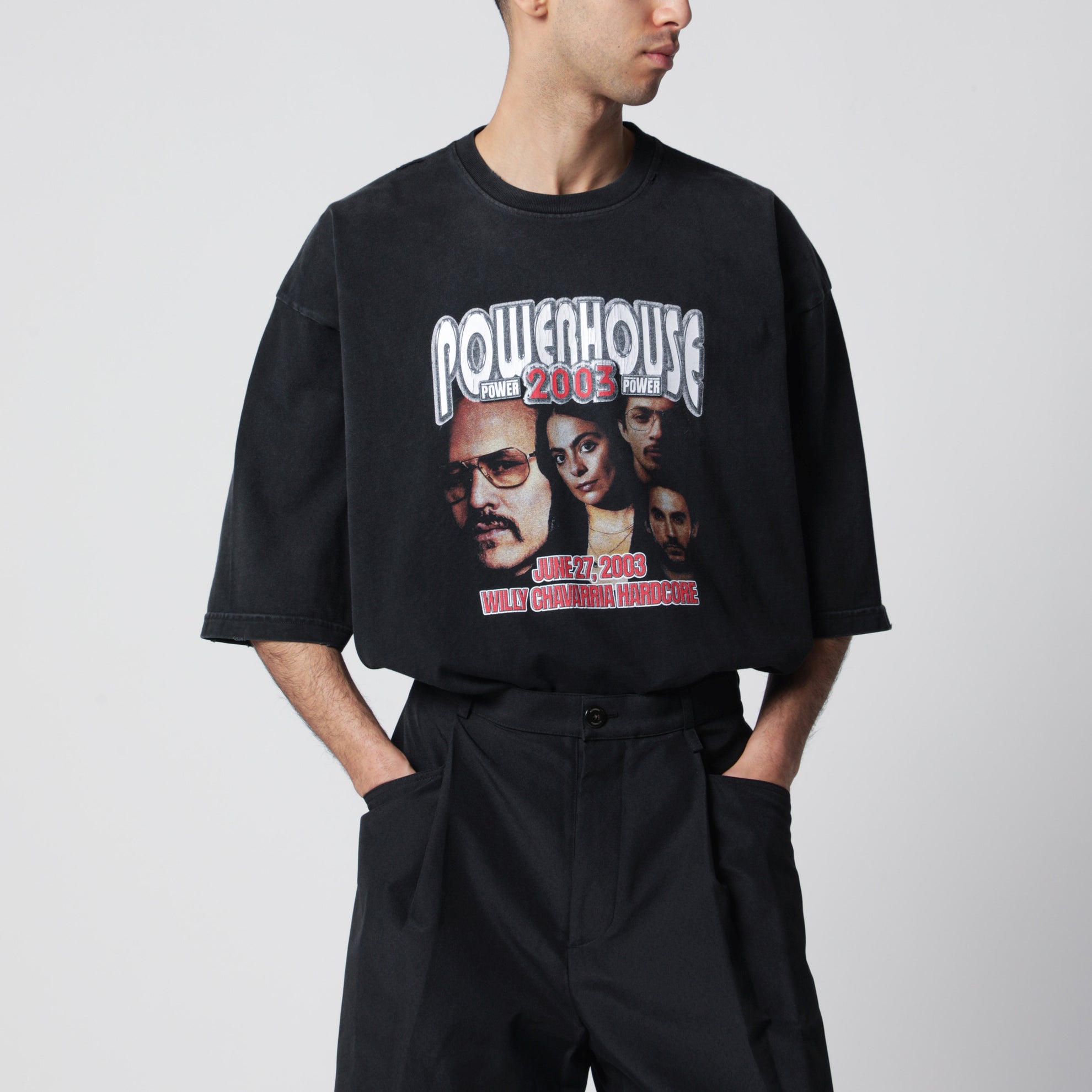 T-shirt nera Powerhouse Northsider