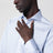 Chemise Travel blanche à rayures Tailor Fit