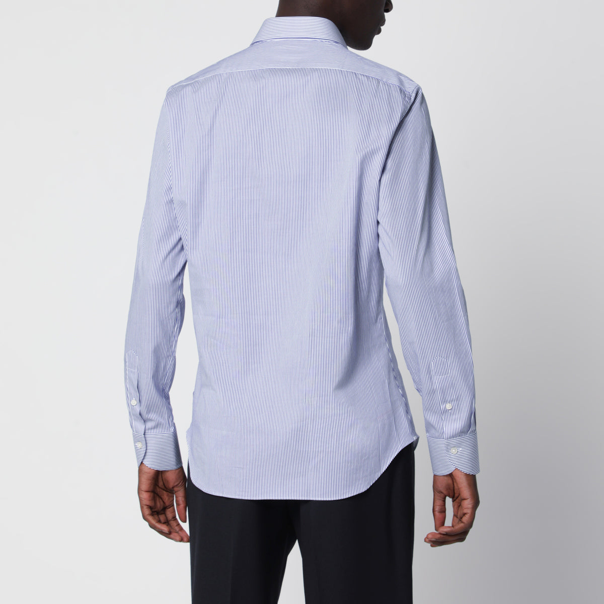 Camicia Travel bianca a righe