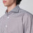 Camicia Travel a righe bianca/marrone