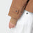 Haselnussbraune Jacke aus weichem Wildleder