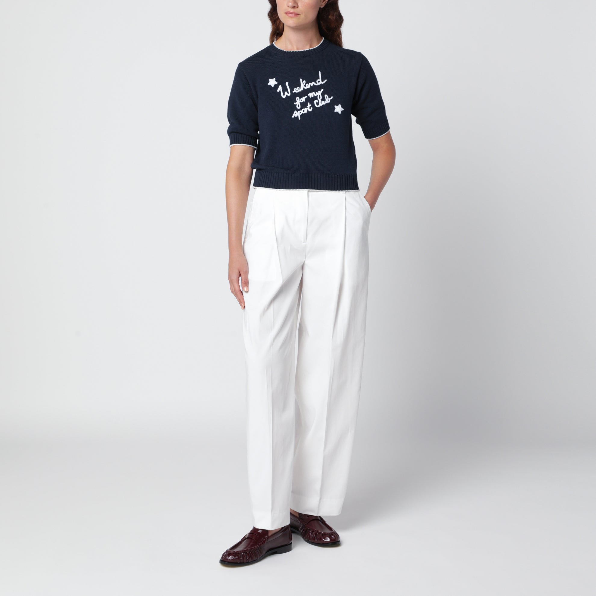 Kastenförmiges Jeans-Baumwollhemd
