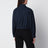 Kurze blaue Wolljacke