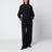 Veste courte noire en laine vierge