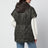 Gilet imbottito fango in twill antigoccia