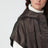 Gilet imbottito fango in twill antigoccia