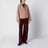 Kurze rosa Jacke aus Wolle