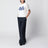 T-shirt in jersey di cotone écru con ricamo