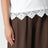 T-shirt bianca in cotone con bordo in pizzo