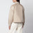 Almond reversible cropped jacket