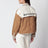 Almond reversible cropped jacket