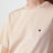 Powder pink T-shirt in cotton with logo embroidery