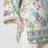 Kesa in cotton-blend mat fabric