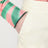 Flared trousers in ivory viscose