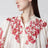 Bluse aus Baumwollvoile mit floralem Print