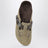 Sabot Boston en daim brodé beige clair