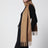 Sciarpa color cammello in cashmere