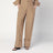 Pantaloni color cammello con risvolto