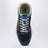 Reelwind Low Sneaker aus blauem Nylon und Veloursleder