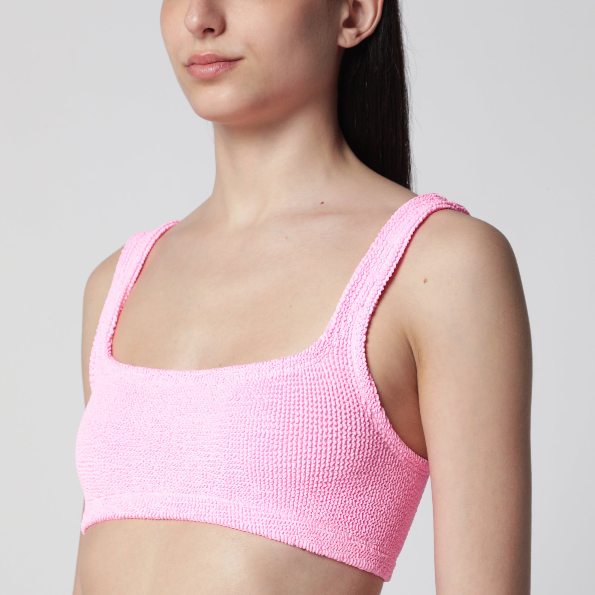 Bikini due pezzi Xandra rosa bubble