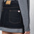 Mini gonna Floriane in denim scuro