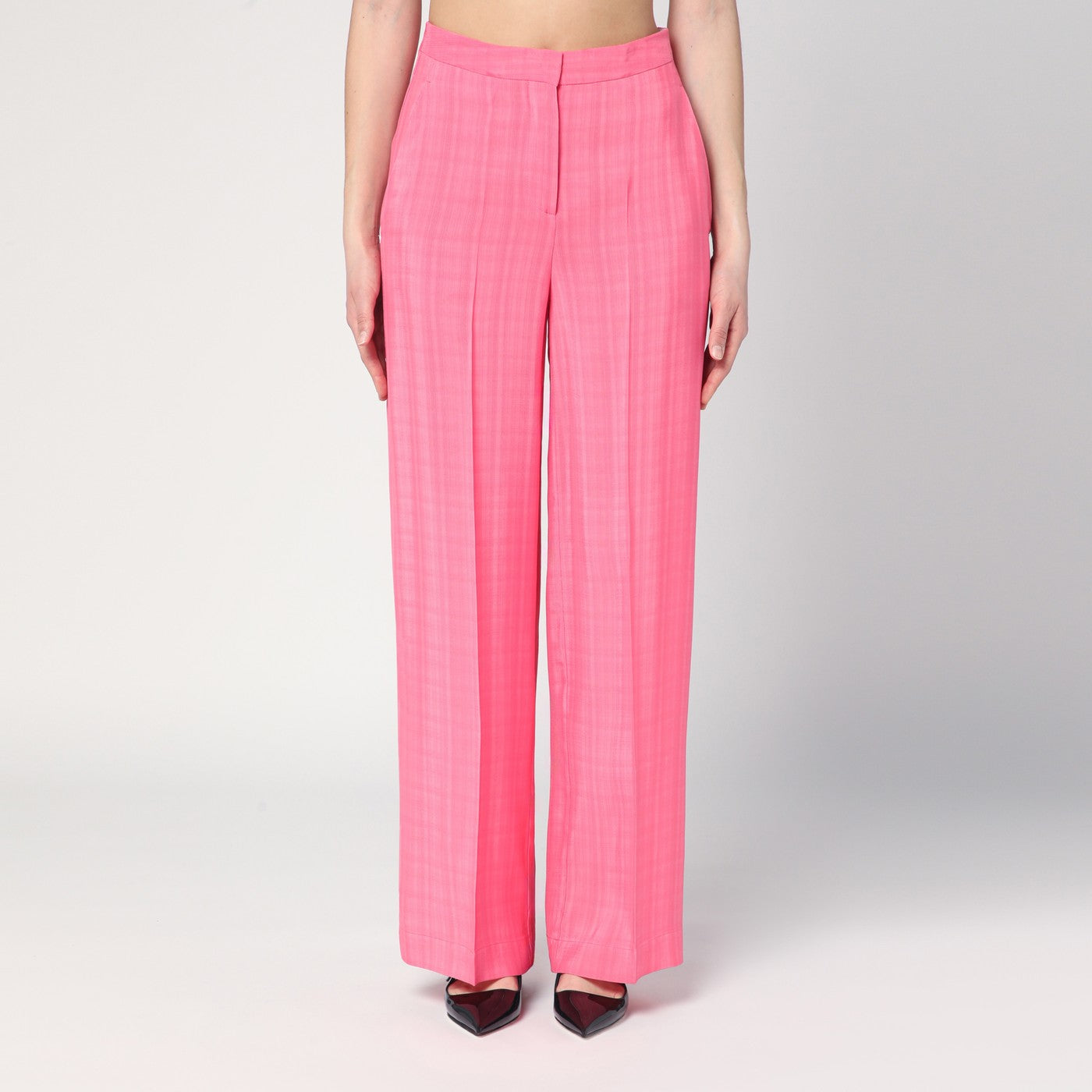 Pantalone Marlee rosa in viscosa