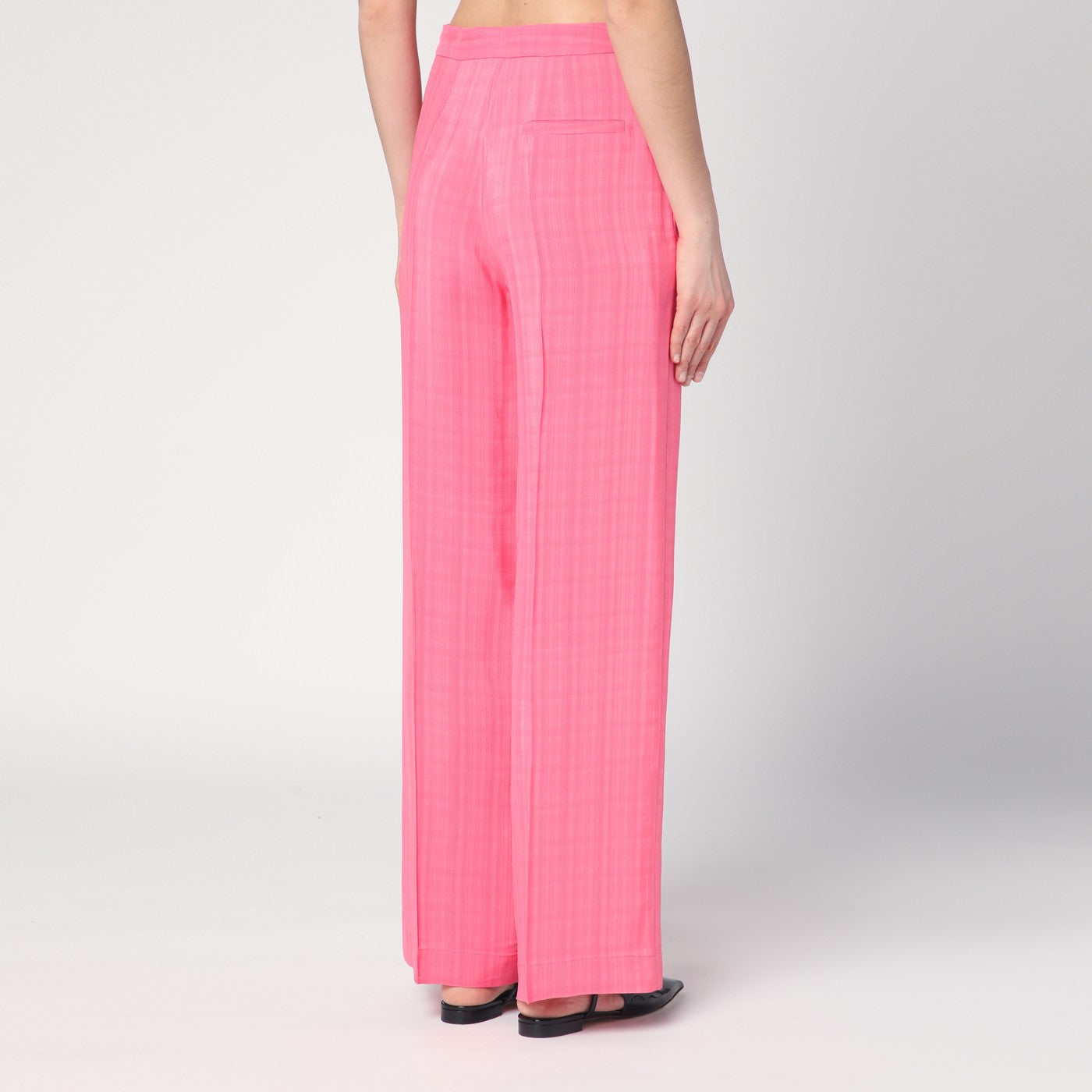 Pantalone Marlee rosa in viscosa