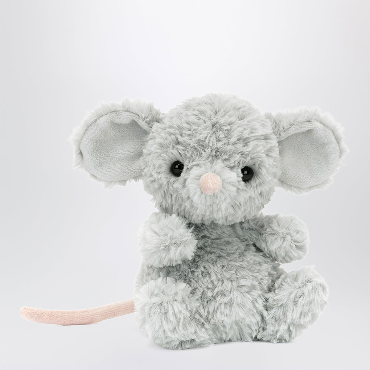 Graues Yummy Mouse Plüschtier