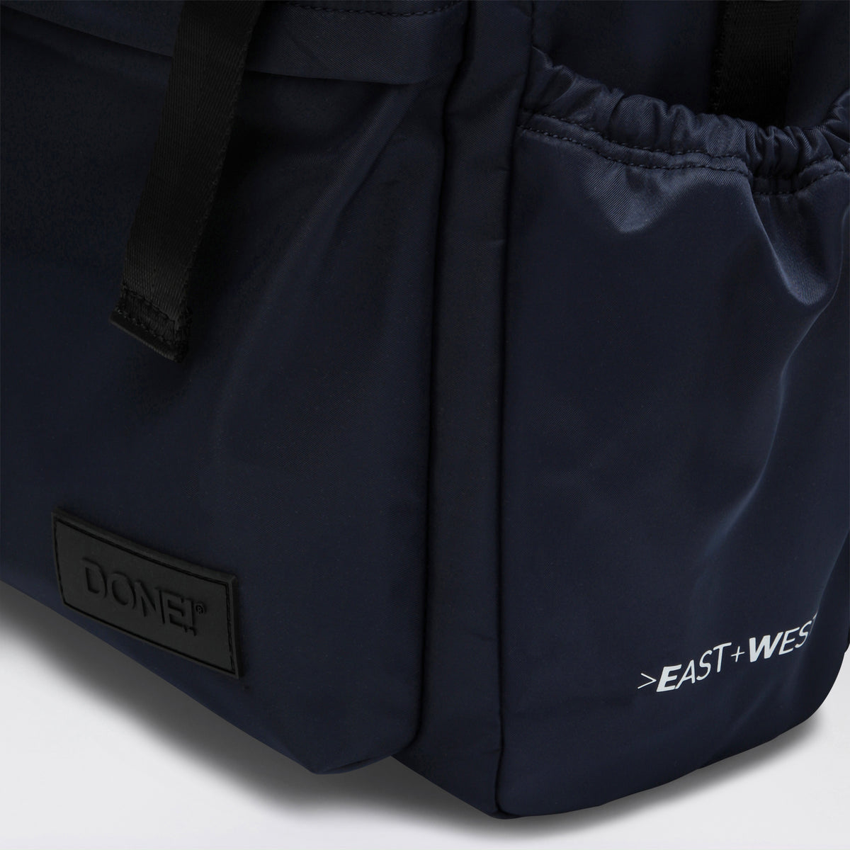 Blue >East+West< medium-sized rucksack